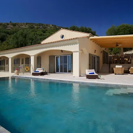 Asteri, Old Skala - Secluded Location - Panoramic Sea Views - Infinity Pool Villa *