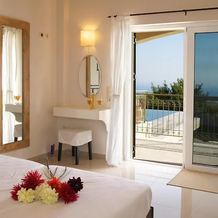 וילה Asteri, Old Skala - Secluded Location - Panoramic Sea Views - Infinity Pool *